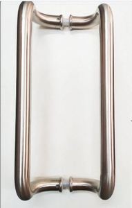 มือจับประตูสแตนเลสแบบ Double D Offset ใช้งานได้ทั้งสองมือ ติดตั้งง่าย ดีไซน์ทันสมัย มือจับประตูแบบ Offset - Product Image 2