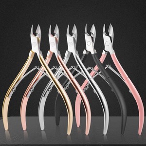 Beauty Nipper Hot Selling Stainless Steel Cuticle Nippers Nail Manicure Clippers Trimmer Pedicure Dead Skin <b>Remover</b> Fingers - Product Image 6