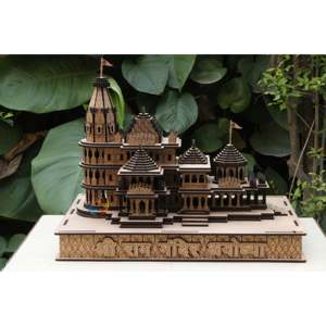 Ram Mandir Ayodhya réplica escultura conmemorativa del lugar de nacimiento - Product Image 5