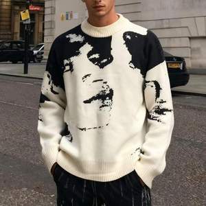 Custom Men Clothes Long Sleeve Knitwear Cotton Knitted Pullover Fashion Men Clothes Knit <b>Plus</b> <b>Size</b> Men'S <b>Sweaters</b> - Product Image 6