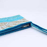 Pochette à monnaie perlée Silor Moon MULTI CRAFT MS2620, brodée, motif dessin animé, faite à la main, personnalisable, couleur et logo, impression typographique
