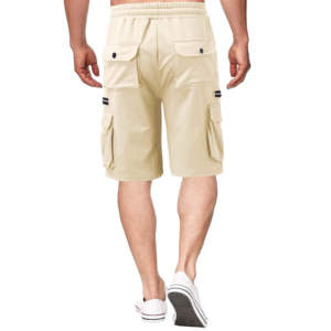 <b>Mens</b> Eco-Friendly Solid Cargo <b>Shorts</b> Multi Pockets Cotton Tactical Casual Workwear Outdoor Gym Wear Breathable - Product Image 4