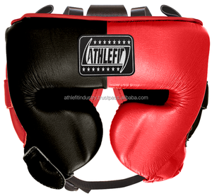 Protector de Cabeza de Cuero de Alta Calidad Personalizado al por Mayor para Entrenamiento de Artes Marciales Mixtas, Kick Boxing, Unisex - Product Image 4