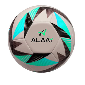 ลูกฟุตบอลเย็บด้วยเครื่องจักร ขนาดมาตรฐาน 2/3 ผลิตจากวัสดุ PU สำหรับฝึกซ้อม  ลูกฟุตบอล PVC - Product Image 4