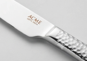 High Quality Stainless Steel Flatware Set Hammered Handle With <b>Mirror</b> Finishing Perfect For Weddings Hotels And Kitchen - Product Image 2