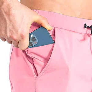 Pantalones Cortos Deportivos para Hombre, de Malla Transpirable, Casuales, para Gimnasio, Fitness, Entrenamiento y Ejercicio - Product Image 3