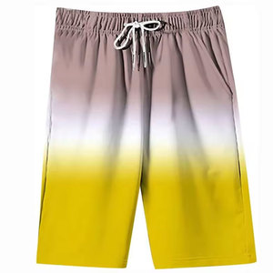 Ensemble T-shirt et short blancs à manches courtes et col rond pour homme, coupe ample, sportif, respirant, 100 % coton, imprimé motif, séchage rapide, tricoté - Product Image 4