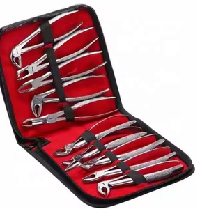 Kit de Instrumentos de Acero Inoxidable para Cirugía Dental Oral, Elevadores y Pinzas de Extracción, Certificado CE Clase I - Product Image 1