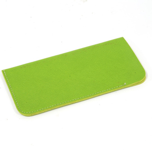 กระเป๋าใส่แว่นตาสีเทาอ่อนลายเรียบ ทรงสี่เหลี่ยมผืนผ้า นุ่ม - Product Image 2