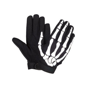 Gants de motocross personnalisés, imperméables, en cuir synthétique, pour l'hiver, avec design sportif imprimé, pour les motards. - Product Image 1