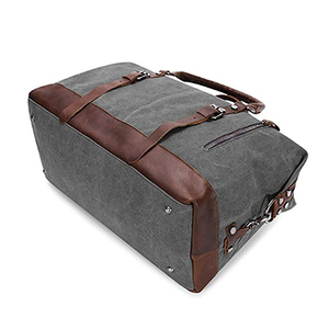 Bolsa de Lona para Hombre, Forma Rectangular, Doble Asa, Cierre de Cremallera, Capacidad de 36-56L, para Viajes, Resistente al Agua - Product Image 3