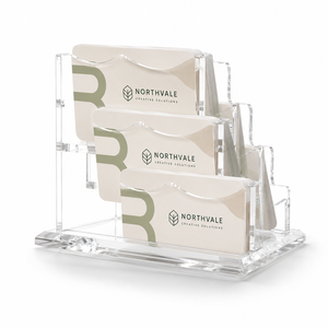 Porte-cartes de visite en acrylique transparent, support de cartes de visite personnalisé pour bureau, hôtel et exposition commerciale - Product Image 2