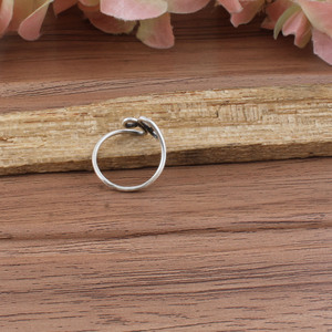 925 Sterling Silver Women's Minimalist Handmade Classic Boho <b>Dainty</b> Gemstone Bezel Setting <b>Ring</b> for Party & Wedding Occasions - Product Image 2