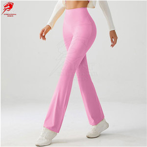 Pantalones acampanados para mujer, minimalistas, de uso diario, con tacto suave, para un estilo informal y comodidad duradera - Product Image 6