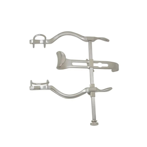 Écarteur abdominal Balfour à 3 lames pour pédiatrie, en acier inoxydable de qualité chirurgicale, auto-rétention, Premium Balfour-Baby - Product Image 6
