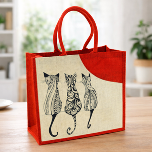 12oz <b>Medium</b> Cotton Canvas Tote <b>Bag</b> ROHS Certified Reusable Shopping Carry <b>Bag</b> Silk Screen Printed Non Woven Handle Custom <b>BAG</b> - Product Image 4