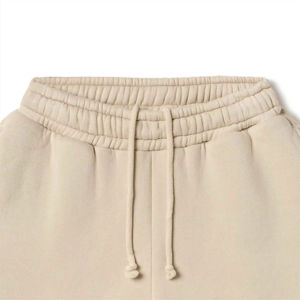 High Quality Medium Wash Casual Joggers Men Midweight Canvas Straight Flared Trousers <b>Elastic</b> Waist Breathable Sweatpants - Product Image 3