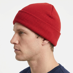 Unisex Knit Beanie Winter Warm Soft Stretch Skull <b>Cap</b> Custom Logo Private Label Wholesale Headwear Supplier - Product Image 1