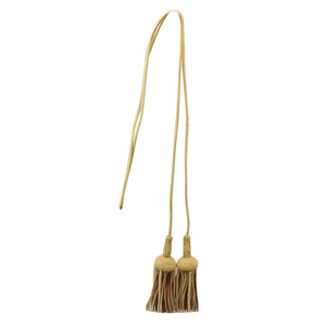 Borlas de Hilo de Seda Dorado - Adornos Cosidos a Mano Ecológicos y Personalizables para Prendas, Textiles del Hogar, Bolsos y Decoración - Product Image 3