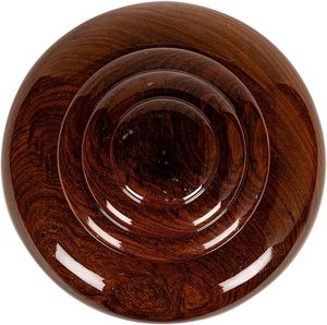 Urna moderna de madera para cenizas, recipiente conmemorativo de madera pulida lisa, urna alta de madera con vetas naturales, urna funeraria hecha a mano. - Product Image 5