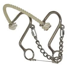 Bocado de Caballo Tipo S de Acero Inoxidable de Alta Resistencia, Pulido y Liso, para Control y Entrenamiento Ecuestre - Product Image 4