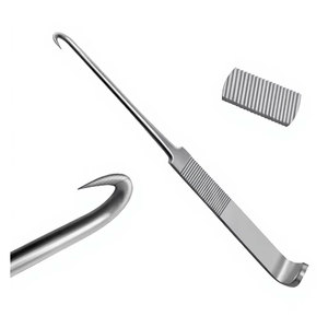 Retracteur à pointe acérée de 6 pouces, instrument chirurgical ORL en acier inoxydable de qualité allemande, réutilisable, autoclavable, chirurgical de précision - Product Image 1