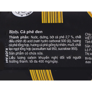 Bebida de Café Negro Puro Más Vendida, 170 ml, Marca Birdy, Bebida Lista para Beber, Sabor Intenso, Precio Competitivo, Exportación al por Mayor - Product Image 3
