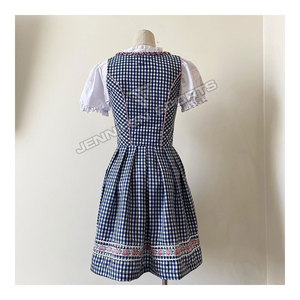 Vintage Red Dirndl Dress Bavarian Oktoberfest <b>Costume</b> Women Country Style Lolita <b>Anime</b> Cosplay Party Outfit - Product Image 6