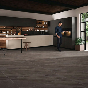 Fleur décorative marron exotique 600x1200mm carré Puzzle mat tapis carreaux église plancher hall Premium - Product Image 1