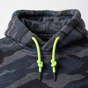 <b>Men</b>’s Navy <b>Camo</b> Tracksuit Set Full Zip Athletic Jacket & Jogger <b>Pants</b> with Neon Green Piping - Product Image 4