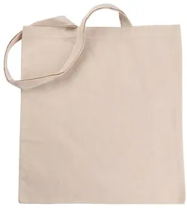 Bolsa de Lona de Algodón con Logotipo Personalizado, Bolsa de Compras, Viaje y Almacenamiento, Ligera, Plegable y Versátil - Product Image 3