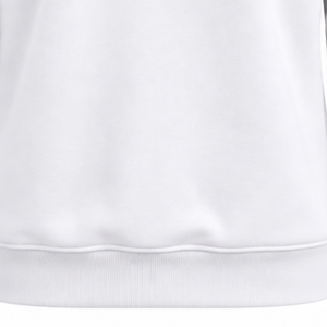 White <b>Women</b> Mock Neck Sweatshirt <b>Long</b> Sleeve Pullover Oversized Fleece High Collar Casual Winter Streetwear Fashion <b>Jumper</b> Top - Product Image 6