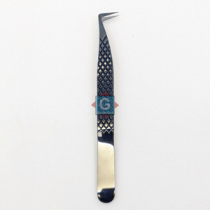 Volume Eyelash Tweezers Stainless Steel Anti-slip Handle Anti-Static Customizable Logo & Packaging - Product Image 3