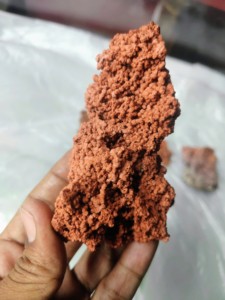 Cristal Rojo Natural, Colección de Minerales en Bruto, Especímenes Artísticos y Coleccionables, Muestra de Roca de Maharashtra, Minerales AK - Product Image 2