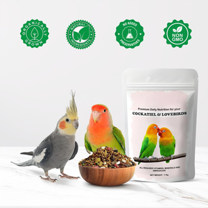 Alimento Premium para Periquitos y Agapornis 1Kg Nutrición Diaria Natural con Vitaminas, Minerales y Aminoácidos, Libre de Químicos, Alimento Saludable para Aves - Product Image 5