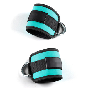 Weightlifting <b>Ankle</b> Straps Secure Fit Adjustable Cable <b>Supports</b> for Professional Athletic Training Sessions - Product Image 5