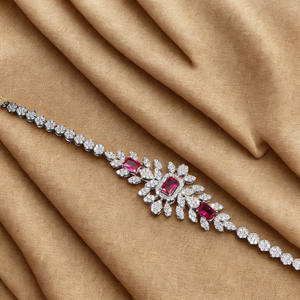 Custom 8,35 TCW Joyería de los hombres Unique Infinity Link 6,80 pulgadas Moissanite Diamond Bracelet en plata 925 Diseño único para fiestas - Product Image 3