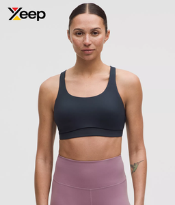 XEEP สปอร์ตบราโยคะคุณภาพสูงสำหรับผู้หญิง รุ่น XC-SB-92 ดีไซน์เรียบง่าย ระบายอากาศได้ดี สายปรับได้ แผ่นรองถอดออกได้ รองรับได้ดี แห้งเร็ว - Product Image 1