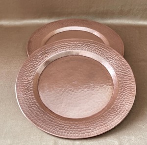 100% Natural Copper <b>Charger</b> Plate for <b>Multi</b> Occasion Use Including Catering Events Dining Table Decor and Party Stylish - Product Image 4