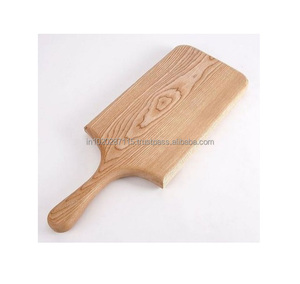 Tabla de cortar de madera lisa para una fácil preparación de alimentos en la cocina, diseño seguro para cuchillos, uso doméstico - Product Image 2