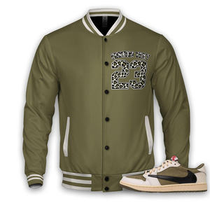 Chaqueta Varsity Vintage Personalizada con Mangas de Cuero para Invierno, Chaqueta Universitaria con Letras Bordadas, Estilo Béisbol, para Hombre - Product Image 1
