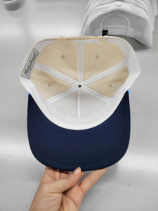 Casquette de baseball structurée en coton à 5 panneaux avec logo brodé 2D/3D réglable et cordon, style jeune et dynamique, fabriquée au Vietnam - Product Image 6