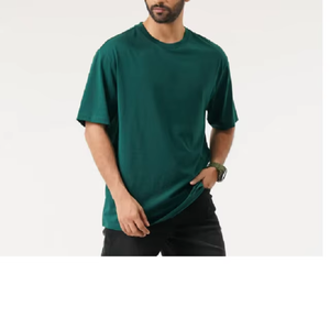 T-shirt Oversize Streetwear 100% Coton pour Homme, Impression Personnalisée du Logo, Design Uni Décontracté, Grande Taille - Product Image 5