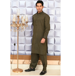 Nouveau design respirant Shalwar Kameez pour hommes de haute qualité Shalwar Kameez pour tenue décontractée - Product Image 5