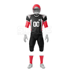 Uniforme de Fútbol Americano Hecho en Estados Unidos, 100% Poliéster, Tejido Premium Transpirable, Ecológico y Duradero con Movimiento Flexible - Product Image 3