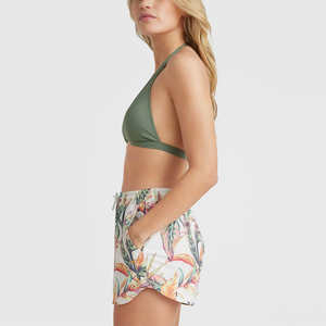 Shorts de sport légers pour femmes, double couche, 100% coton, anti-rides, taille élastique, séchage rapide, course en plein air - Product Image 3