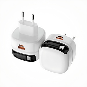 65W 45W sạc có thể thu vào gan PD USB C Cổng kép có thể gập lại cắm tường <span class=keywords><strong>Adapter</strong></span> cho máy tính xách tay điện thoại di động OEM EU chúng tôi cắm có sẵn - Product Image 5