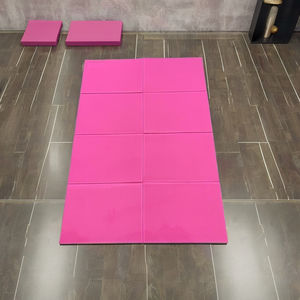 Wholesale Eco-Friendly EVA Non-<b>Slip</b> Foldaway Yoga <b>Mat</b> L133xW51cm Embossed Logo Excellent Offer - Product Image 1