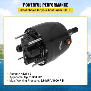 Pompa Idraulica Helm 300 HP HH5271-3 per Barche da Crociera e Runabout, Pompa Idraulica per Sterzo Fuoribordo per Uso Marino - Product Image 3