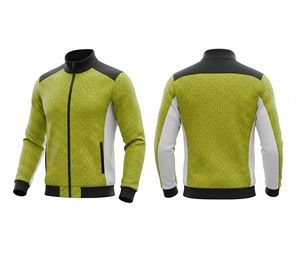 Custom Full Sublimation Full Zip <b>Jacket</b> for Sports Teams Running and Fitness Wear <b>Warm</b> Breathable Quick Dry | Sizes <b>Men</b> Women - Product Image 4
